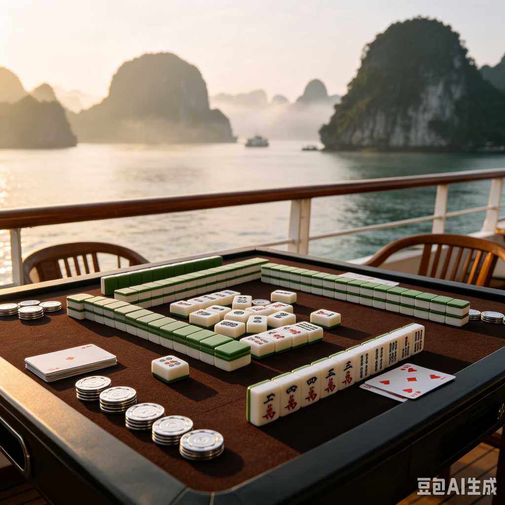 large print mahjong set